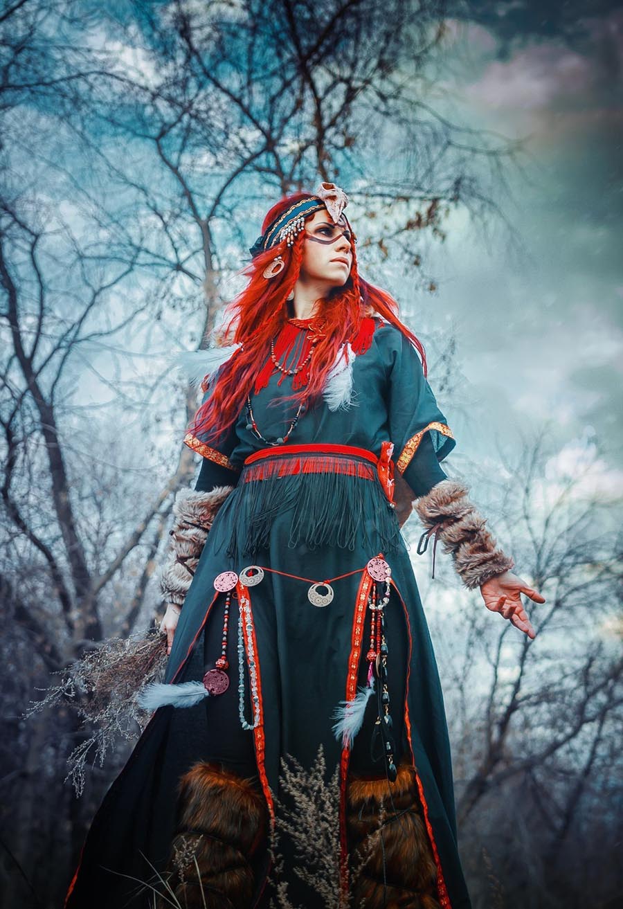 Girls in Slavic costumes underwear in Barranquilla